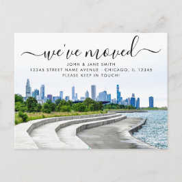 Bronzeville Chicago Moving Ankündigung Postkarte