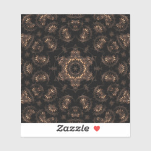 Bronzezeit-Mandala Aufkleber