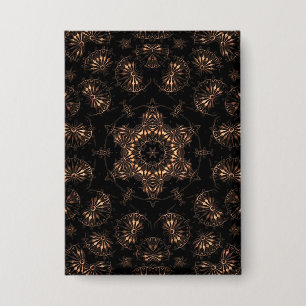 Bronzezeit-Mandala Button
