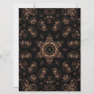 Bronzezeit-Mandala Feiertagskarte