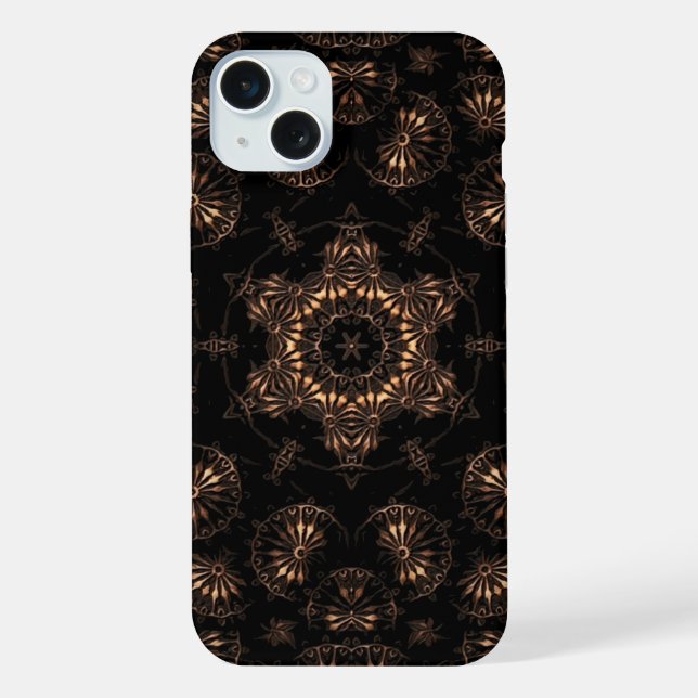 Bronzezeit-Mandala  iPhone Hülle (Rückseite)