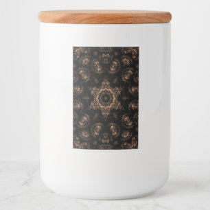Bronzezeit-Mandala  Lebensmitteletikett