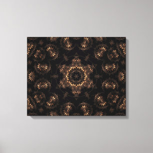 Bronzezeit-Mandala Leinwanddruck
