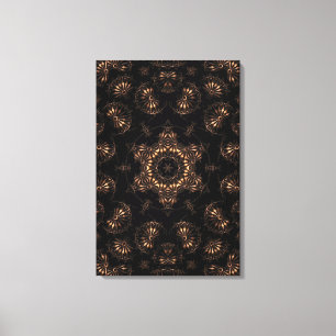 Bronzezeit-Mandala Leinwanddruck