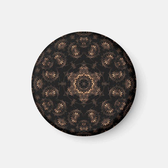 Bronzezeit-Mandala  Magnet (Vorne)