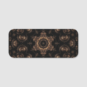 Bronzezeit-Mandala Namensschild
