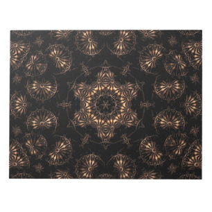 Bronzezeit-Mandala Notizblock