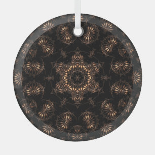 Bronzezeit-Mandala Ornament Aus Glas