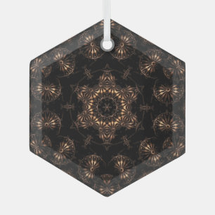 Bronzezeit-Mandala  Ornament Aus Glas