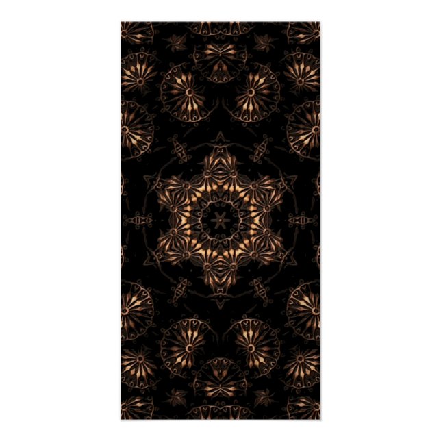 Bronzezeit-Mandala  Poster (Vorderseite)