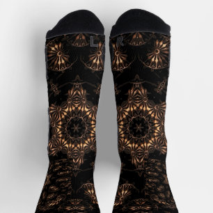 Bronzezeit-Mandala Socken
