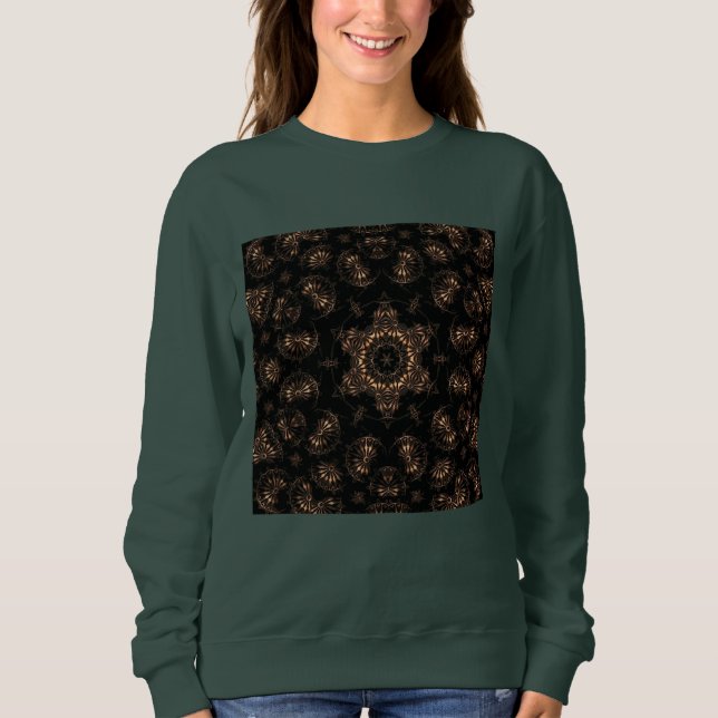 Bronzezeit-Mandala  Sweatshirt (Vorderseite)