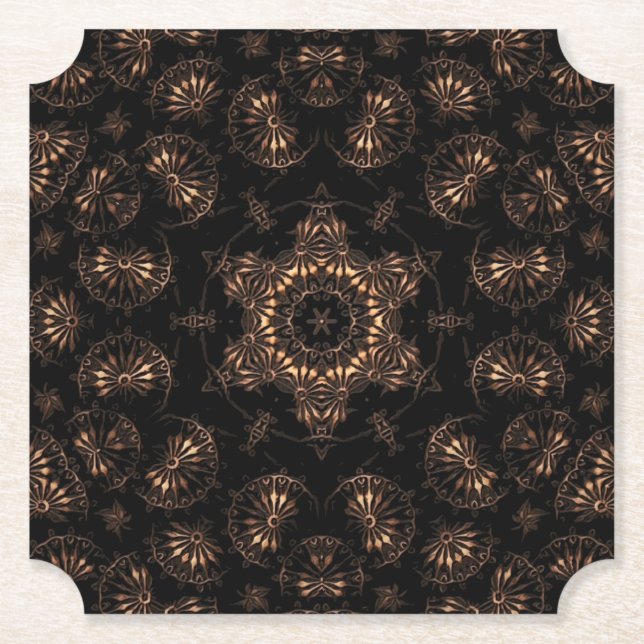 Bronzezeit-Mandala  Untersetzer (Vorderseite)