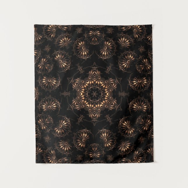 Bronzezeit-Mandala  Wandteppich (Vorderseite)