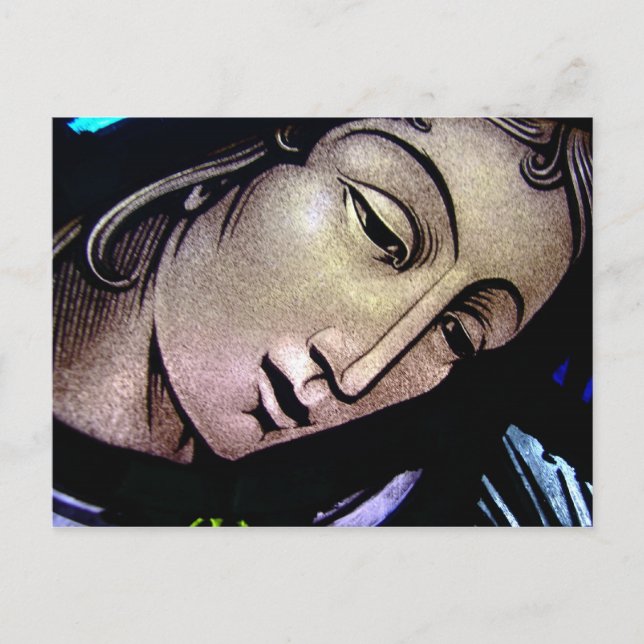 Brooding Mary Postkarte (Vorderseite)