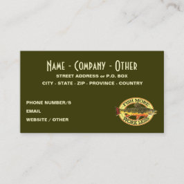 Brook Forellenflieger Visitenkarte