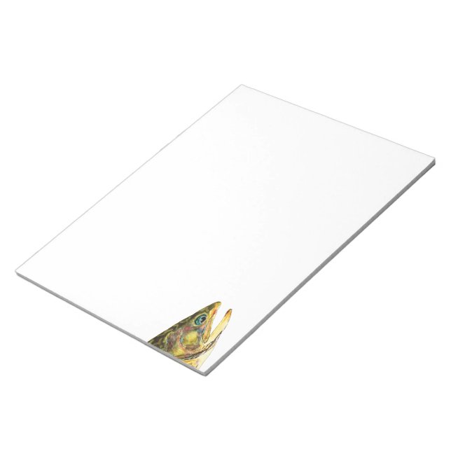 Brook Foreut Fisherman Notizblock (angewinkelt)