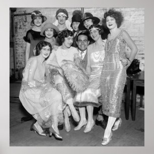 Brook Johns mit Uncle Sams Follies: 1924 Poster