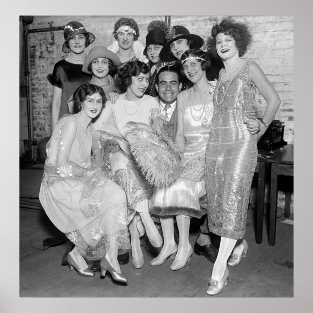 Brook Johns mit Uncle Sams Follies: 1924 Poster (Vorne)