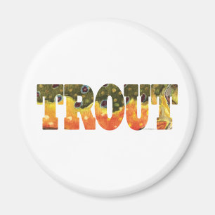Brook Trog Art Magnet