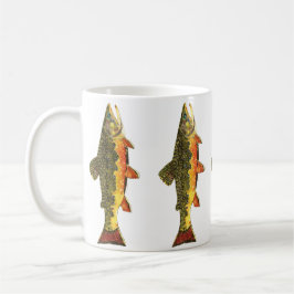 Brook Trout Fischmalerei Tasse