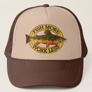 Brook Trout Fly Fisherman Truckerkappe