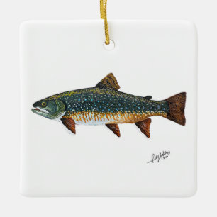 Brook Trout Keramikornament
