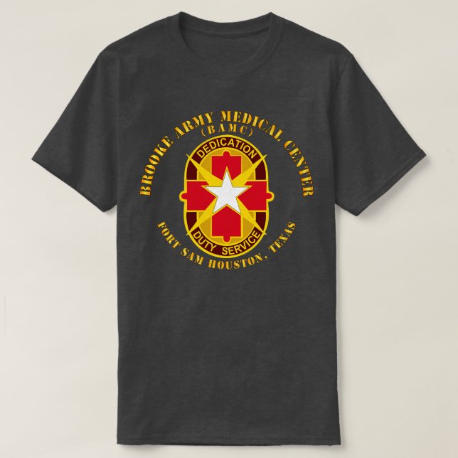 Brooke Medical Centre Fort Sam Houston TX T-Shirt (Design vorne)