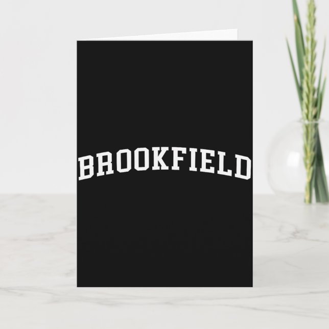Brookfield  karte (Vorderseite)