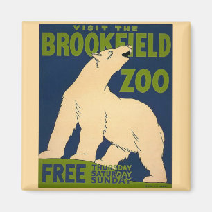 Brookfield-Polar-Bär Magnet