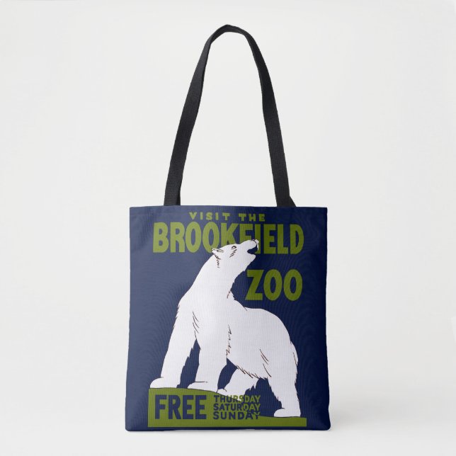Brookfield Zoo, Bundesstaatlich Art Program Poster (Vorderseite)