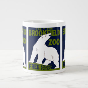 Brookfield Zoo, Bundesstaatlich Art Program Poster Jumbo-Tasse