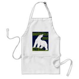 Brookfield Zoo, Bundesstaatlich Art Program Poster Schürze