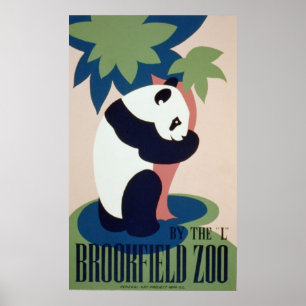 Brookfield Zoo Panad Poster