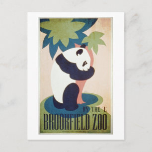 Brookfield Zoo-Panda Postkarte