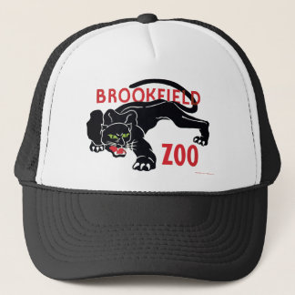 Brookfield Zoo Schwarzer Leopard Hut Truckerkappe
