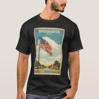 Brookhaven Georgia Usa Vintage Tourismus T-Shirt