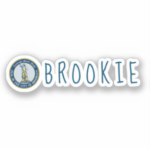 Brookie - NYC Aufkleber