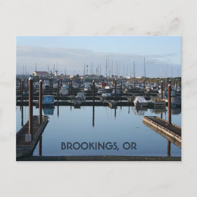 Brookings Harbour Postkarte (Vorderseite)