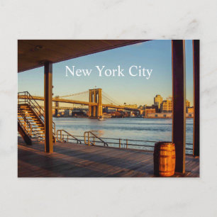 Brookly Bridge Postcard Postkarte