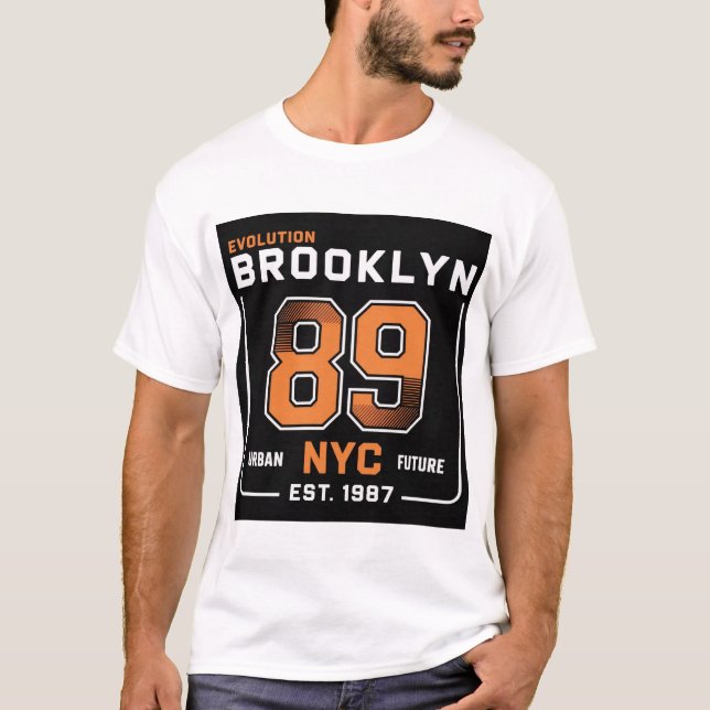 Brooklyn 89 New York T-Shirt (Vorderseite)