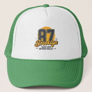 Brooklyn Abzeichen Truckerkappe