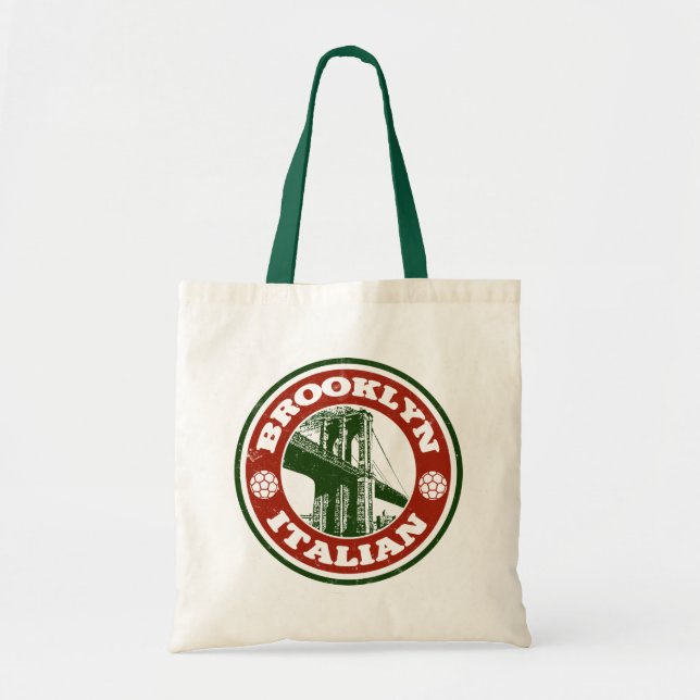 Brooklyn American Grocertasche Tragetasche (Vorne)
