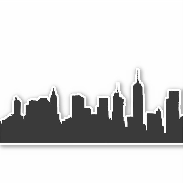 Brooklyn Aufkleber (Vorderseite)