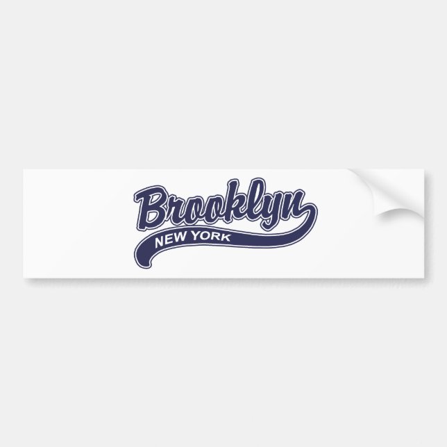 Brooklyn Autoaufkleber (Vorne)