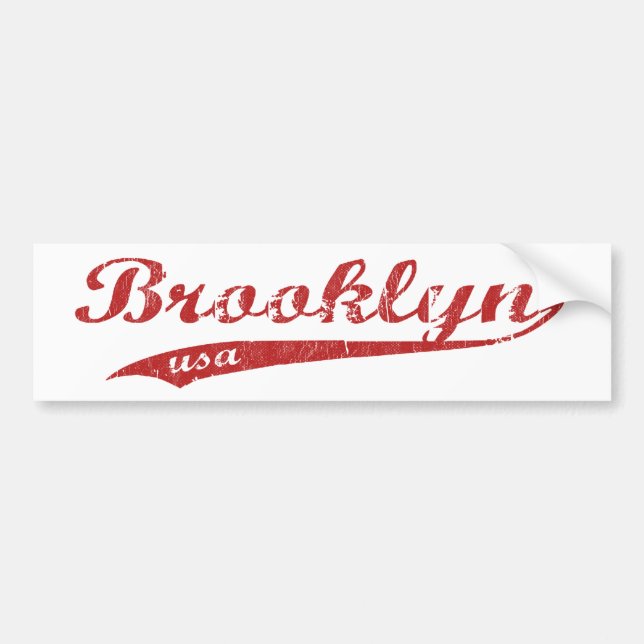 Brooklyn Autoaufkleber (Vorne)