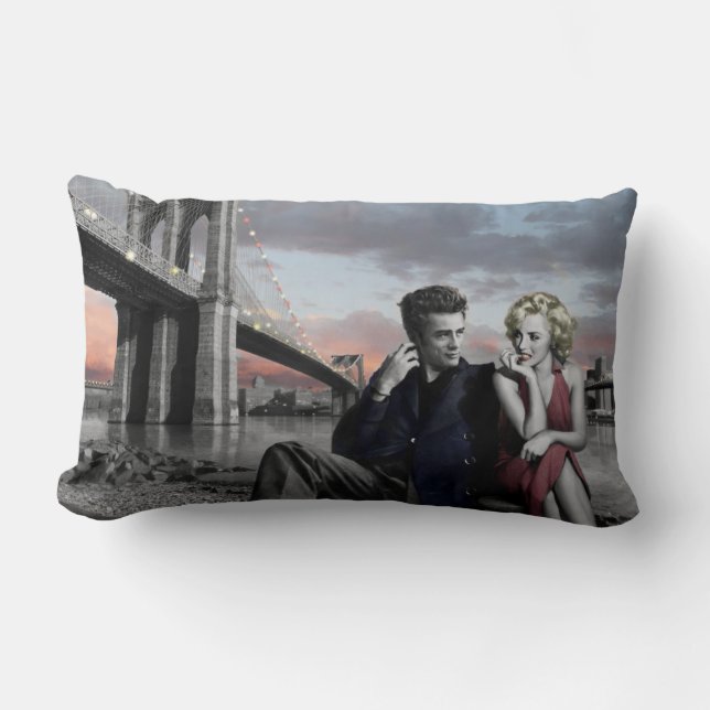 Brooklyn B&W Lendenkissen (Vorderseite)