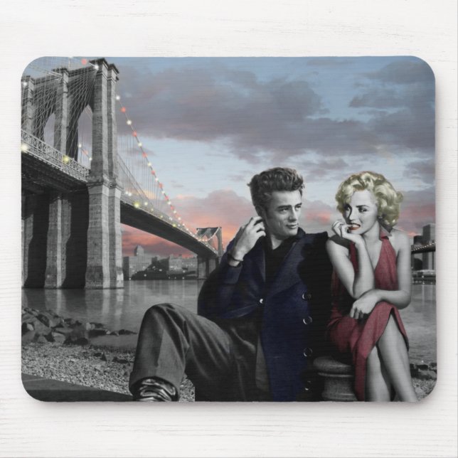 Brooklyn B&W Mousepad (Vorne)