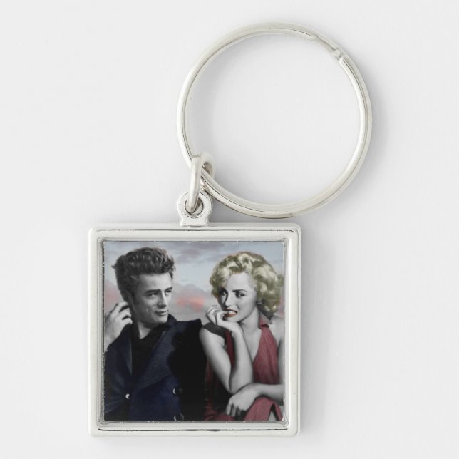 Brooklyn B&W Schlüsselanhänger (Vorne)