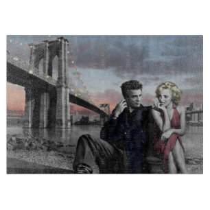 Brooklyn B&W Schneidebrett